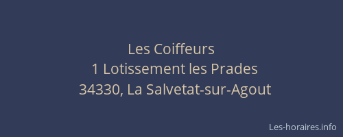 Les Coiffeurs
