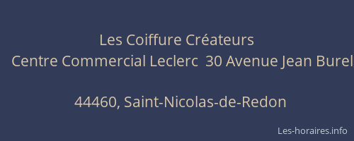Les Coiffure Créateurs