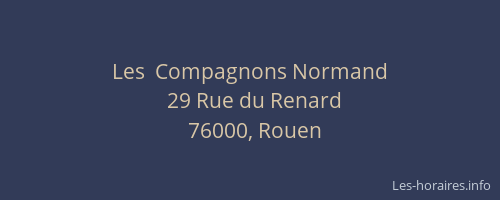 Les  Compagnons Normand