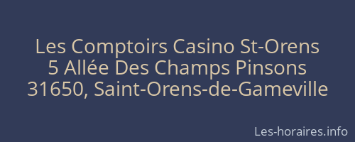 Les Comptoirs Casino St-Orens