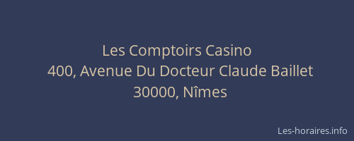 Les Comptoirs Casino