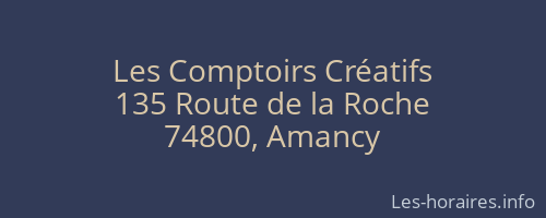 Les Comptoirs Créatifs