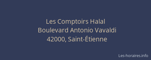 Les Comptoirs Halal