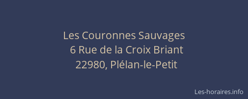 Les Couronnes Sauvages
