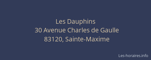 Les Dauphins