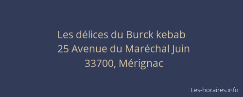 Les délices du Burck kebab