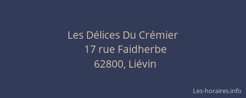 Les D&eacute;lices Du Cr&eacute;mier