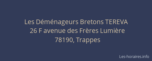Les D&eacute;m&eacute;nageurs Bretons TEREVA