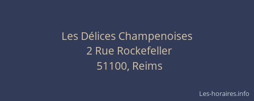 Les Délices Champenoises