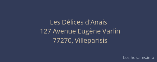 Les Délices d'Anais