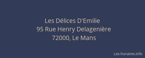 Les Délices D'Emilie