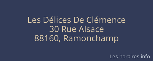 Les Délices De Clémence