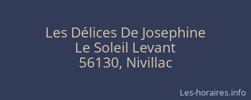 Les Délices De Josephine