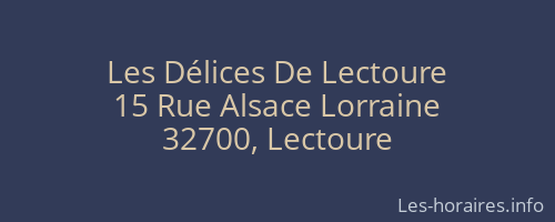 Les Délices De Lectoure