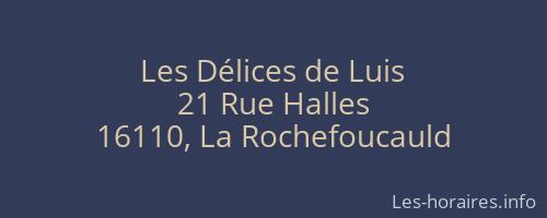 Les Délices de Luis