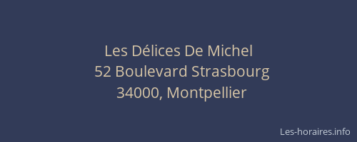 Les Délices De Michel