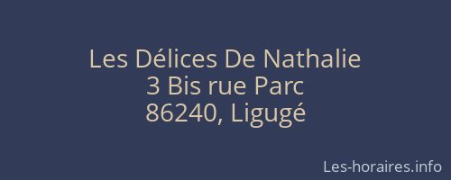 Les Délices De Nathalie