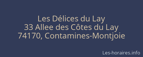 Les Délices du Lay