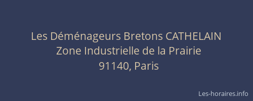 Les Déménageurs Bretons CATHELAIN