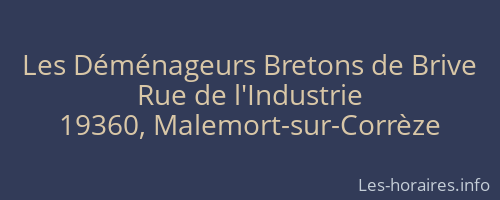 Les Déménageurs Bretons de Brive