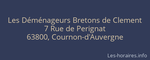 Les Déménageurs Bretons de Clement