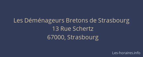 Les Déménageurs Bretons de Strasbourg