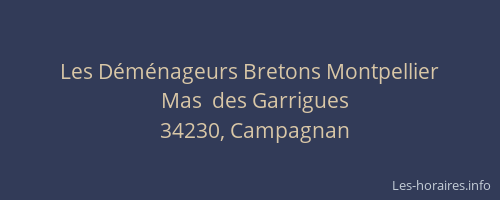 Les Déménageurs Bretons Montpellier