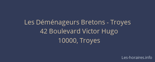 Les Déménageurs Bretons - Troyes
