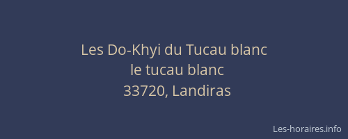 Les Do-Khyi du Tucau blanc