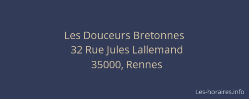 Les Douceurs Bretonnes