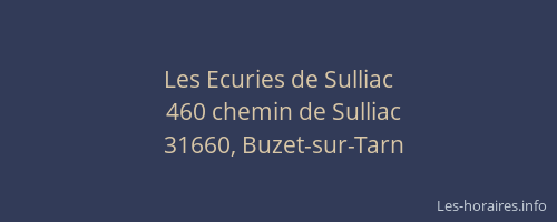 Les Ecuries de Sulliac
