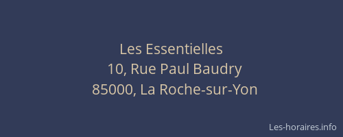 Les Essentielles