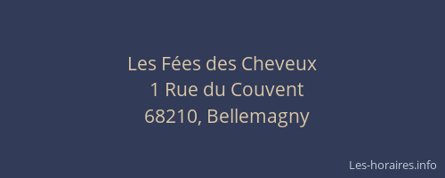 Les F&eacute;es des Cheveux