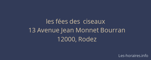 les fées des  ciseaux