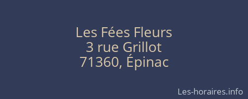 Les Fées Fleurs