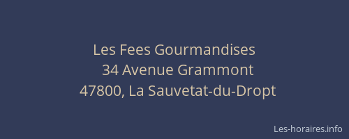 Les Fees Gourmandises
