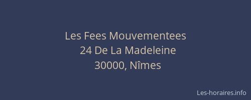Les Fees Mouvementees