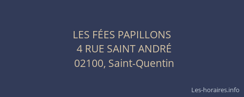 LES FÉES PAPILLONS