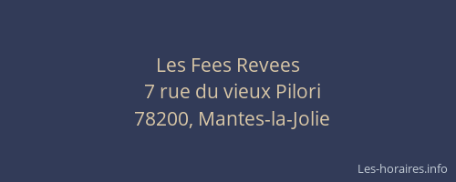 Les Fees Revees