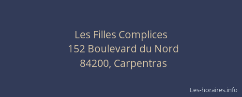 Les Filles Complices