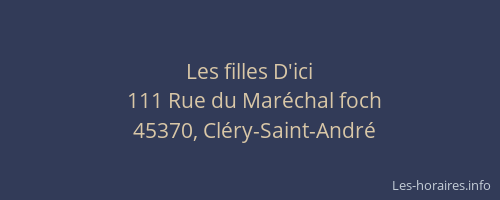 Les filles D'ici