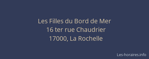 Les Filles du Bord de Mer