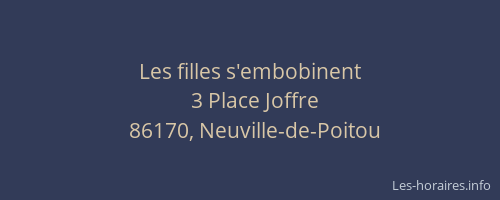 Les filles s'embobinent
