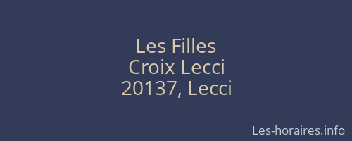 Les Filles