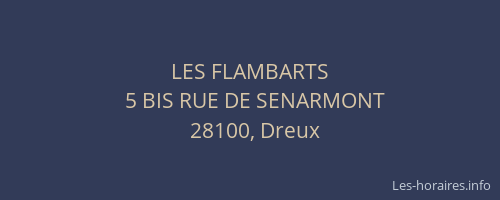 LES FLAMBARTS