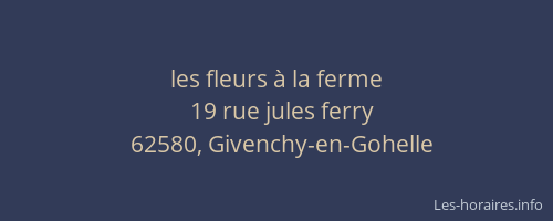 les fleurs &agrave; la ferme