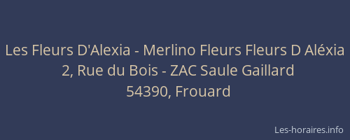 Les Fleurs D'Alexia - Merlino Fleurs Fleurs D Al&eacute;xia