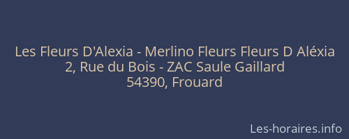 Les Fleurs D'Alexia - Merlino Fleurs Fleurs D Aléxia