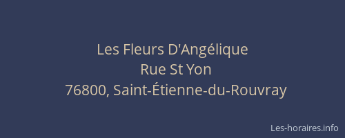 Les Fleurs D'Angélique