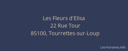 Les Fleurs d'Elisa